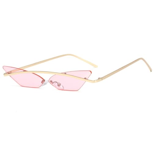 Lunettes de soleil œil de chat rétro punk pour un style audacieux