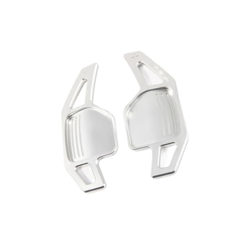 Compatible With A6 S6 RS6 C6 4F 2004 2005 2006 2007 2008 2009 2010 2011 2 J[Vtgph XeAOzC[ph Vt^[ Ԃ̃Vtgphu[h(Silver)