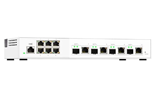 Qnap QSW-M2106-4C Commutateur RéSeau GéRé L2 2.5G Ethernet (100/1000/2500) Blanc - 2
