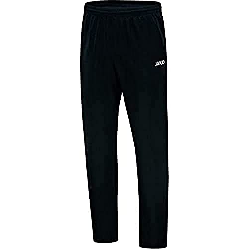 JAKO - Pantalón de chándal Classico Corta tamaño de Tiempo Libre y Pantalones Largo, Todo el año, Hombre, Color Negro, tamaño Large Cover