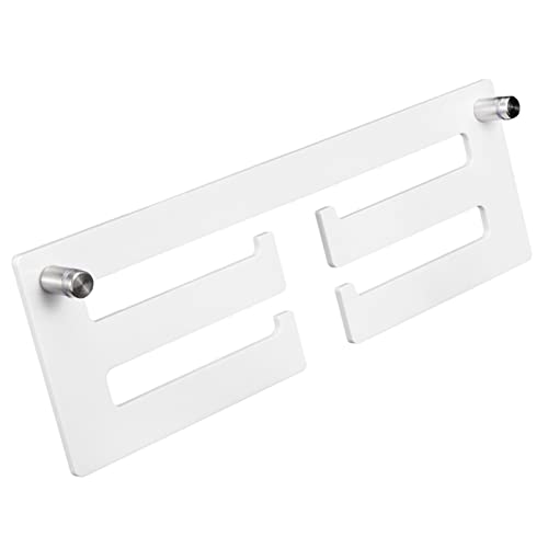 Dioche Medal Hanger Display Colgador de Exhibición de Medallas de Acrílico - Estante para Medallas de Trofeos de Pared de Primera Calidad - Organice y Muestre Sus Logros - Tamaño 30 X 10 Cm / 11,8 X