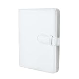 Rieibi FUJIFILM アルバム、チェキ アルバム 可愛いチェキ帳 instax mini12/mini11/mini40/EVO/mini9/mini8対応チェキアルバム 大容量 3寸写真 256枚収納 名刺・キャッシュカードも収納可能 PUレザー 多用途 スリム 多収納 おしゃれ 友人 恋人 誕生日 記念日 贈り(ホワイト)