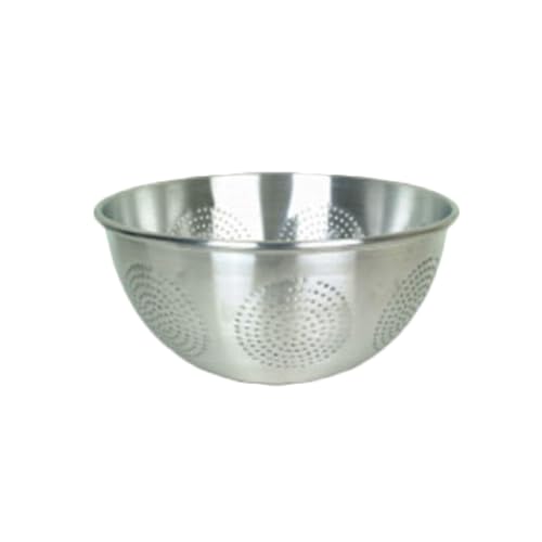 ALSKAC001 Colander, 12 Quart Capacity, Rolled Edge, Perforated, no Handles, Aluminum ALSKAC001 Colander, 12 Quart Capacity, Rolled Edge, Perforated, no Handles, Aluminum