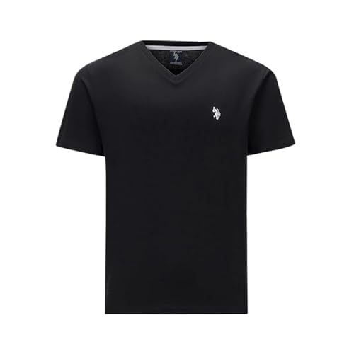 Image of U.S. Polo Assn. Men's Solid V‑Neck T-Shirt
