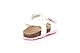 Geox Baby-Mädchen B CHALKI Girl Sandal, White, 20 EU