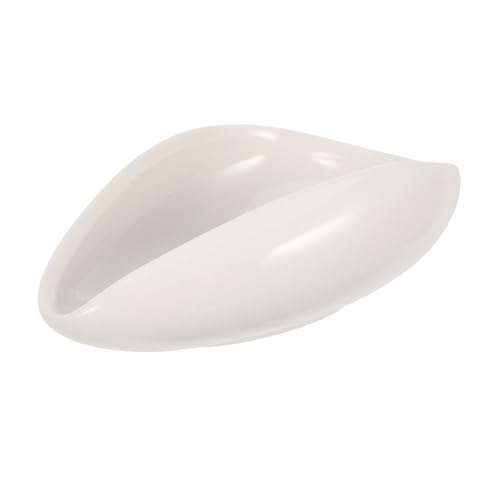 EXQUIMEUBLE コーヒー豆計量カップ セラミック製 精密計量用ドージングトレイ スリッシュな豆すくい皿 手動抽出とエスプレッソ用