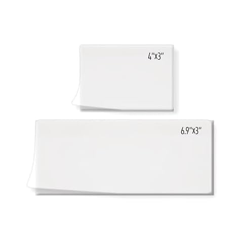 i-Scream Media Transparent Sticky Notes - Medium Size (4x3 inches) Editable & Semi-Transparent, 50 Sheets for Versatile Studies, Editing and Drawing Cover