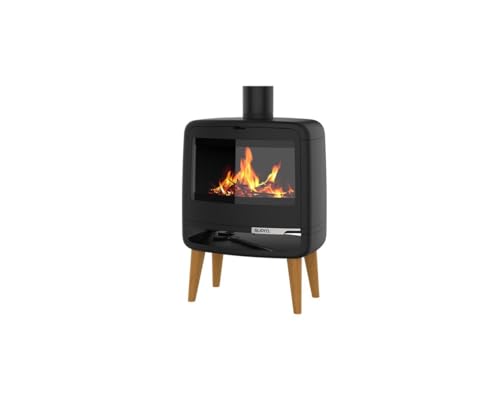 Poêle À Bois Fonte 10kw Noir - FR9016130B