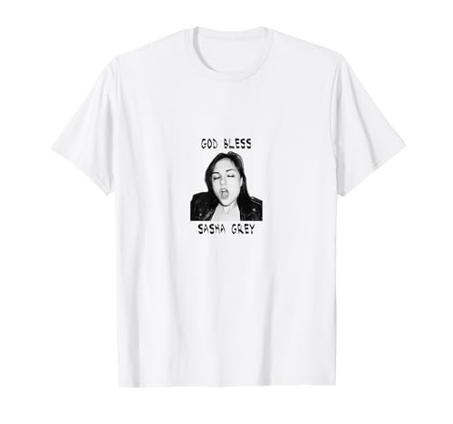 God Bless Sasha Grey Tshirt (Unisex) T-Shirt