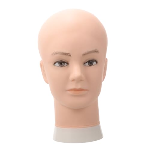 SHERCHPRY Wig Display Stand Hat Organizer Smooth Surface Mannequin Head for Wigs Hats Headpieces Glasses Safe Lightweight Wear Resistant Support for Professional Display