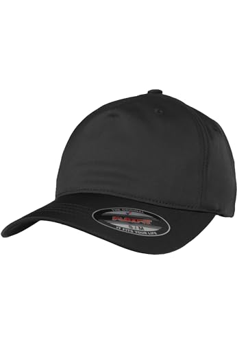 Flexfit Unstructured Tech casquette de baseball noire imperméable