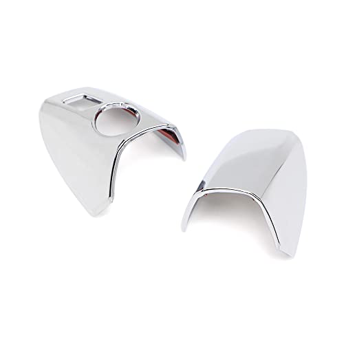 Dreamseek 8Pcs 4 Door Handle Decoration Cover Compatible with Mercedes Benz CLA GLK GLA GLE B C E ML Class X156 W166 W204 W212 W246 Exterior ABS Molding Protector Trim (Chrome Plated)