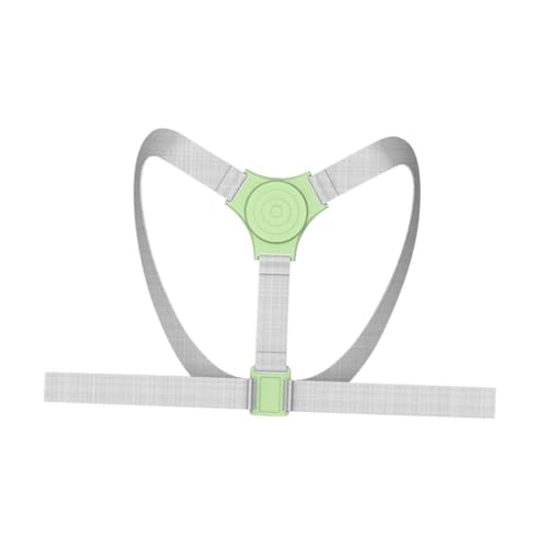 BEBEMOKO Smart Posture Corrector Humpback Correction Belt Single Hand Adjustment Comfortable for Adults Boys and Girls Green