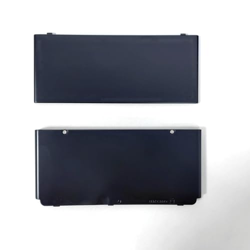 Image of Front Back Housing Shell Case Cover Top /Bottom Faceplate Plates Replacement for Nintendo New 3DS Console (Black)