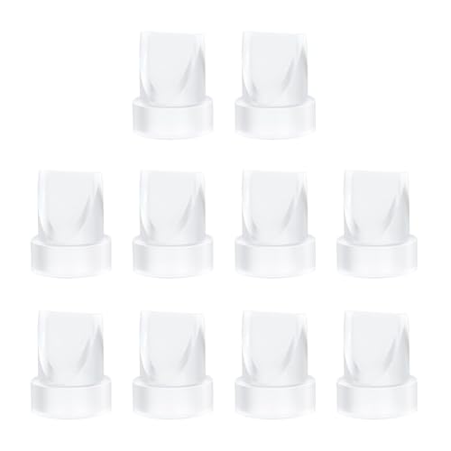 Image of 10 PCS Silicone Duckbill Valve Compatible with Momcozy M5 Wearable Breast Pump, Designed for M5 Electric Breast Pump Replacement Parts, Pumping Breastfeeding Essential Accessories for New Moms