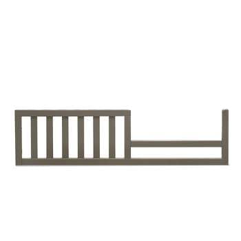 Image of Toddler Bed Safety Guard Rail for Sorelle Convertible Cribs - Solid Wood Rail for Convertible Crib to Toddler Bed Conversion - Safety Bed Rail for Children (Model #148, Weathered Gray)
