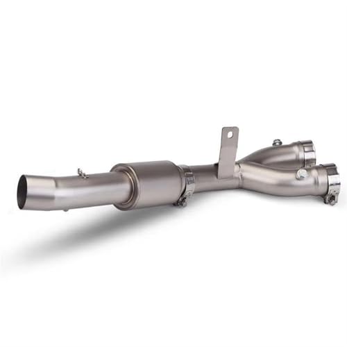Échappement moto 51mm liaison centrale pour rouler sur circuit avec Yamaha R1 MT-10 15-21