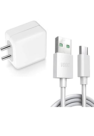 Image of Original 80W Supervooc Charger for Oppo F21 Pro 5G Adapter Cable F21S Pro 5G A76 A77S A78 5G A77 A17 F17 Pro Reno10 10 Pro Reno9 Pro Adapter Original Charger Cable, White (AA106)