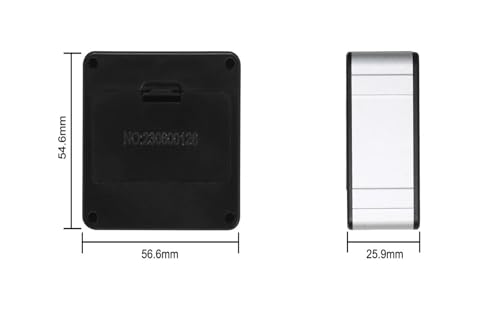 Inclinómetro electrónico medidor de ángulos 360 grados miniatura 3
