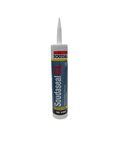 Soudal Soudaseal Clear 10 oz Caulk miniatura 1