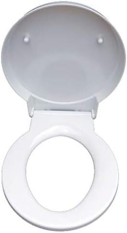 Abattant de Toilette Circulaire Élimine les Claquements avec la Fermeture Douce
