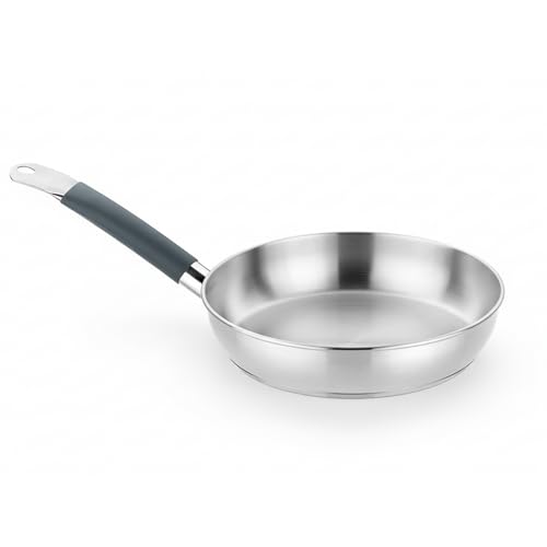 Photos - Pan BRA COOKWARE Master Frying  11 inches Professional Skillet Stainless Steel Frypan All Stovetop Compatible - Full Inductio 