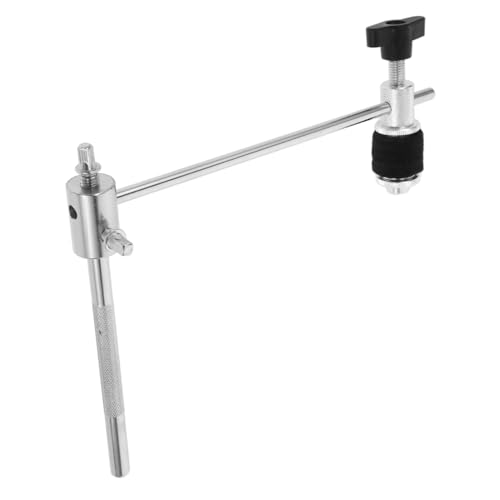 KESYOO Clamp de Montaje para Cowbell de Metal Extendido para Set de Batería, Soporte Robusto para Cowbell con Soporte para Floor Tom Compatible con Hardware de Percusión miniatura 1