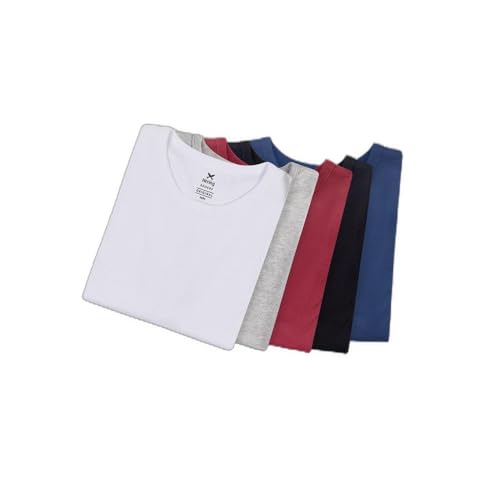 Kit Com 5 Camisetas Masculinas Básicas Slim Hering Multicolorido XG