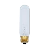 25W 120V Tubular Light Bulb Replacement for Light Bulb/LAMP LR58060 T10 Bulb by Technical Precision - Curio Cabinet Light Bulb - E26 Medium Screw Base - 900 Hours Rated Life - Tuff Coated - 1 Pack