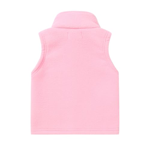 Image of Mud Kingdom Boys Girls Polar Fleece Vest Winter Thick Warm Outerwear Funny Cartoon