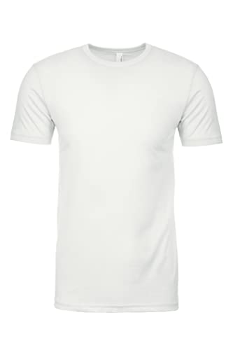 Next Level Apparel Men's Premium Fitted Cvc T-Shirt (6210), White, Medium #TOP2
