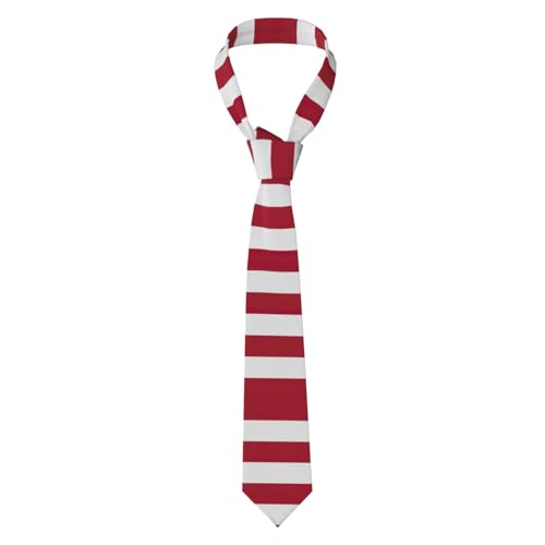 EWQrtyy Cravate classique avec drapeau américain pour fête de mariage, remise de diplôme, cravate tendance, taille unique
