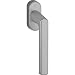 Produktbild HOPPE 11950080 Fenstergriff Hamburg, Aluminium Edelstahl-Effekt,