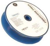 Fibercore Single Mode Fiber for 633nm and 688nm, 4.3/125um Core/Cladding, 245um Coating, 50 Meters