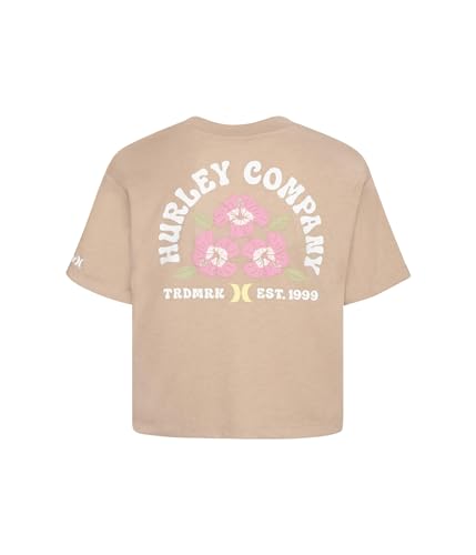 Hurley Girls' Flower Power Boxy Tee (Big Kid)2