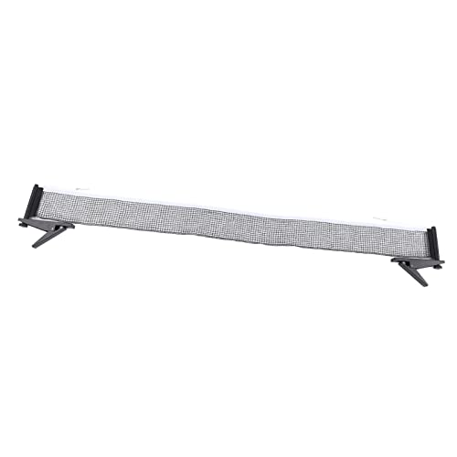 OUKENS Professional Standard Table Tennis Net Rack Set, Indoor Table Tennis Match Net Belt Bracket, Collapsible Table Tennis Net Pingpong Net Easy Setup