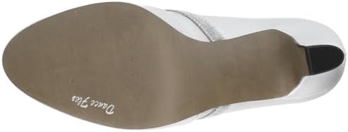 Easy Street Women's Pleasant Dress Shoe Pump, Silver Metallic/Silver Glitter, 6.5 Narrow | Image 4