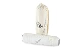 Sleep Artisan Neck Roll Pillow for Sleeping and Pain Relief - Natural Latex Bolster Pillow for Neck