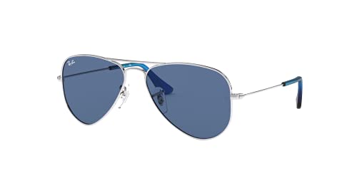 Image of Ray-Ban Junior Kids' Rj9506s Metal Aviator Sunglasses