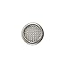 TAMSOI 304 Stainless Steel Wire Mesh Filter Disc Flat Round Shape Woven Wire Mesh Screen Strainer Various Size (10mm(40 Mesh) 5pcs), Silver