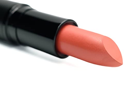 Pure Ziva Persimmon Peach Pink Bright Coral Ultra Matte Lipstick Lip Color Moisturizing Paraben, Cruelty & Lanolin Free