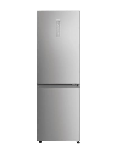 Haier HDPW3618DNPK - Frigorifero combinato, 352 litri, No Frost, Inox, Classe energetica D
