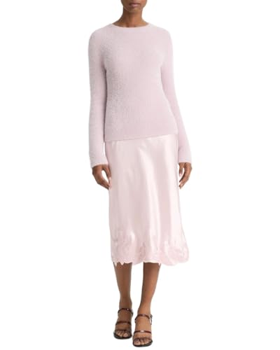 Vince Women's Lurex Soft Eyelash Pullover3