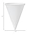 Solo Foodservice 42BR-2050 4.25 oz White Paper Cone Cups (Case of 5000)