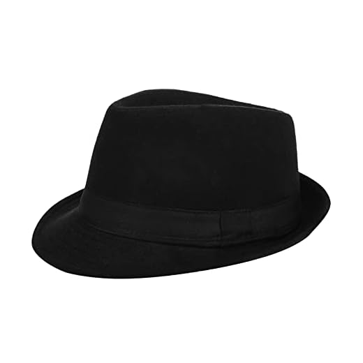 XGOPTS Jazzhut Winter Gangster Filzhut Elegant Klassisch Kappe Atmungsaktiv Outfit Fedora-Hut Herren Vintage Herrenkappe breite Krempe Zylinder Outdoor Streifen Herrenhut Herbst Karneval Gentleman