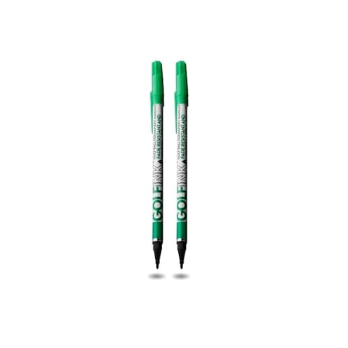 FLIGHTPATH Golf Ball Marker Pens - Pack of 2 Smudge-Free