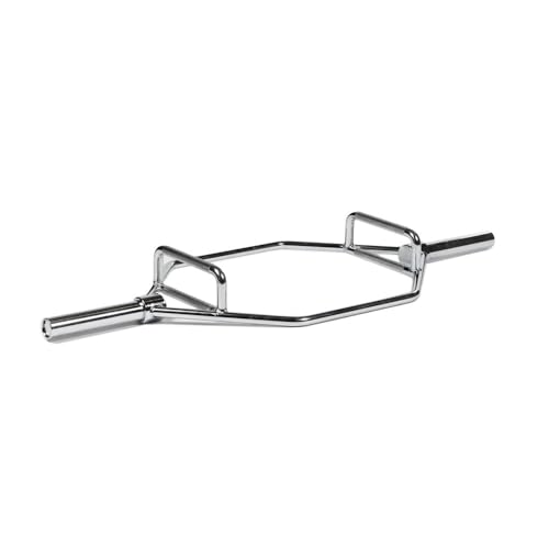 Titan Fitness Hex Trap Bar, Olympic Weightlifting Barbell, Rated 500 LB, Knurled Grips, Reduces...