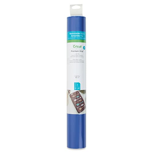Image of Cricut 2005203 PREM Blue 12X48 PERM Permanent Vinyl,
