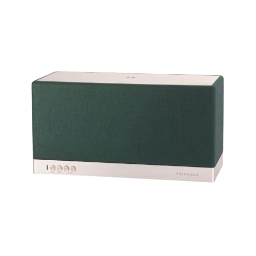 Triangle - Enceinte connectée AIO 3 - Enceinte Tout en Un Compatible Bluetooth, Wi-FI & Multiroom sans-Fil - Audio HD - Entrée Optique - 2X 45W - 360 x 195 x...