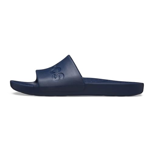 Crocs Unisex Erwachsene Slide Badeschlappen, Navy, 38/39 EU